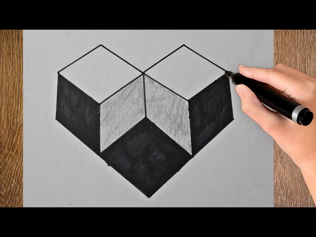 50 Beautiful 3D Drawings  Easy 3D Pencil drawings and Art works