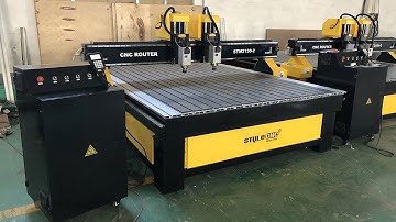 dual heads cnc router for the woodworking industry