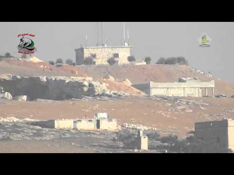 لواء فرسان الحق يدمر غرفة عمليات لقوات النظام وميليشيا حزب الله في تل العيس بصاروخ تاو