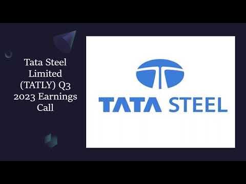 Tata Steel Limited 2023 Q3 - Results - Earnings Call Presentation  (OTCMKTS:TATLY)