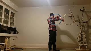 2019 Hoopy New Year Challenge  Day 28- Double Hoop Hybrid