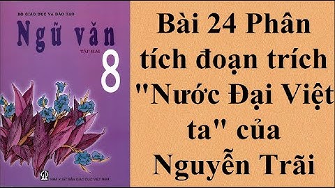 Phân tích bài văn nước đại việt ta