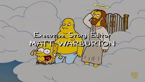 The Simpsons - Buddha, Jesus, SpongeBob