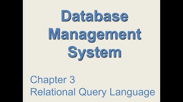 Lecture 6 Relational Algebra