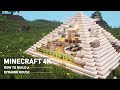 A real architect's building houses in Minecraft tutorial / How to build PYRAMID Modern House #96