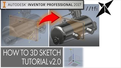 Hoe 3D-schetsen [v2.0] 2017 | Autodesk Inventor