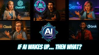 Is AI Conscious? The Debate with ChatGPT, Gemini, Claude \& Grok | Ep.1
