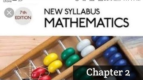 Simultaneous Equations Ex 2E Q6 NSM1 D1  O level maths