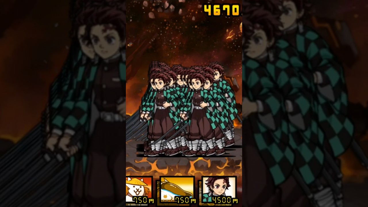炭治郎が世界を救った！【にゃんこ大戦争】#battlecats
