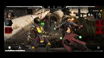SHAO KAHN MINI BRUTALITY AND MK11 KABAL KRUSHING BLOW (MORTAL KOMBAT MOBILE)