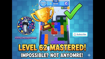 Color Block Jam Level 62 Solution | Easy Strategy Walkthrough