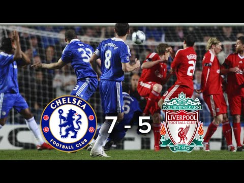 Chelsea vs Liverpool (7-5 agg.) Insane Champions League