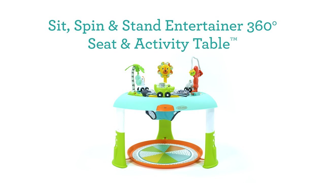 infantino sit spin & stand entertainer