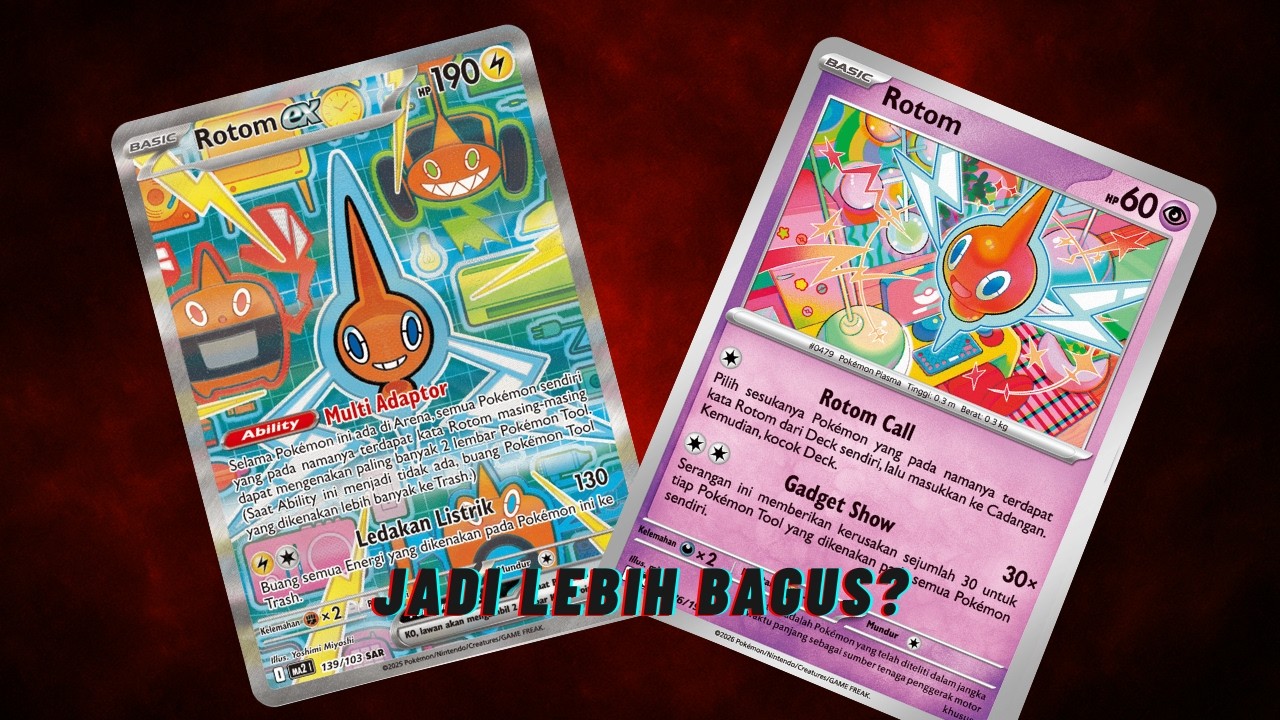 Deck Rotom – Damage Scaling dari Pokémon Tool