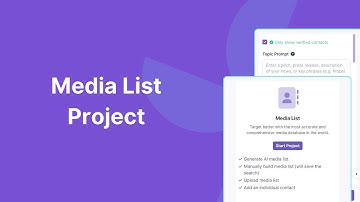 How to Use Propel’s "Media List Project"