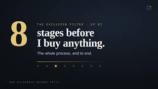 The Whole Process — How I Run Due Diligence on a Stock