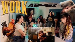 Ateez  work  Mv Reaction By Michyos