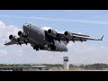 Insane Take off of C-17 of Pittsburg at Ponce Mercedita Puerto Rico
