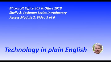 Access Module 2, Video 5 of 6