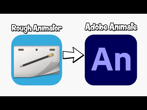 ラフアニメーターファイルをAdobeAnimateにインポートする