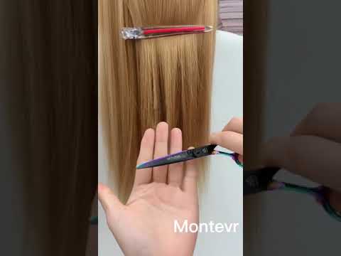 6 дюймов парикмахерские ножницы для стрижки волос черный + разноцветный Япония 440C  MONTEVR