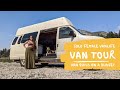 Solo Female Vanlife | VAN TOUR | Budget Van Build | Living in a Van with a Dog | Ford E350 Van