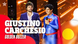 Super Giustino, il Golden Buzzer di Frank Matano a Italia’s Got Talent