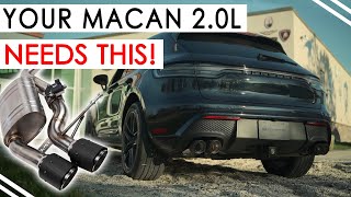 Macan 2.0L 2022+ | Fabspeed Valved Exhaust System | YOU NEED THIS