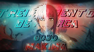 TREINAMENTO DE FORÇA 😈 | Gojo VS Makima - Edit [AMV] 4k! Resimi