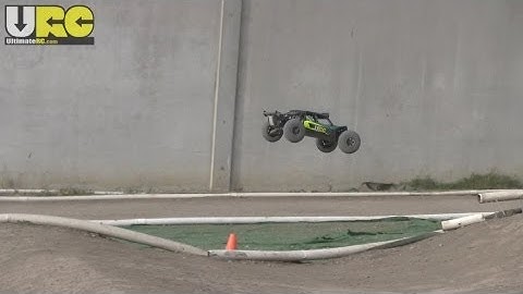 Axial EXO buggy at the 1/8th track, IMPROVED -- no music