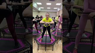 Trampoline Fitness Dance Workout With Anyajump