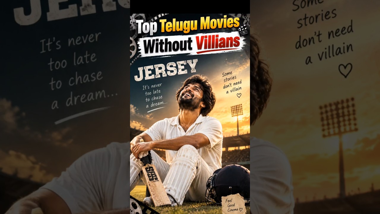టాప్ తెలుగు మూవీస్ విలన్ లేకుండా...!#movie #telugu # #tollywood #funny