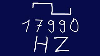 17990 hz square