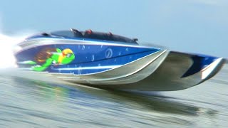 Nor Tech 5400 HP Powerboat - QUAD 1350 Turbo Charged Engines