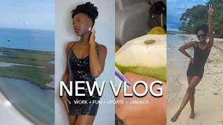 VLOG: BEING A BOTTLE GIRL, PODCASTS, JAMAICA &amp; MORE FUN