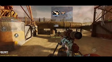 #CODM #SCARLETTBOT SNIPER ONLY IN CODM NEW MAP RUST