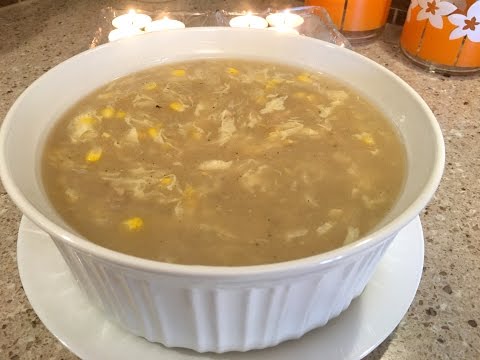 Chicken Corn Soup (Chinese) | Quick & Delicious Cuisine