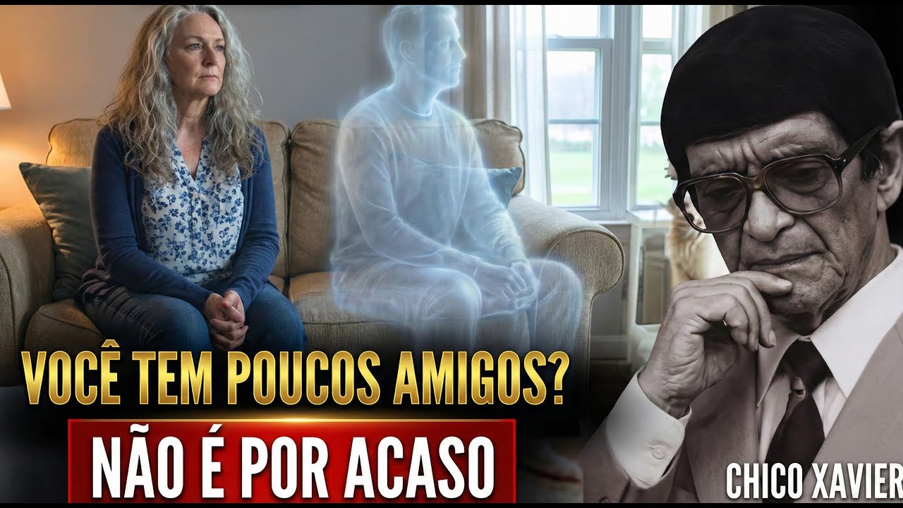 Se Você Tem Poucos Amigos, Isso Diz Algo Profundo Sobre Sua Alma | Chico Xavier