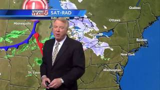 Mike's Forecast: Cloudy with spot showers for Red Sox game