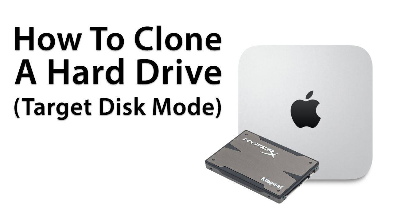 The Ultimate Mac mini: How To A Or SSD (Target Disk Mode) - YouTube