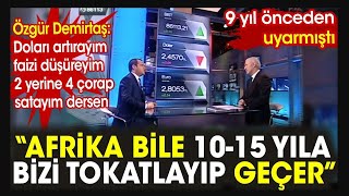 9 yıl önceden uyarmıştı: \