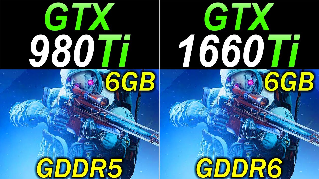 cirkulation Forskel Klemme GTX 980 Ti Vs. GTX 1660 Ti | Test in 2021 | 1080p and 1440p Gaming  Benchmarks - YouTube