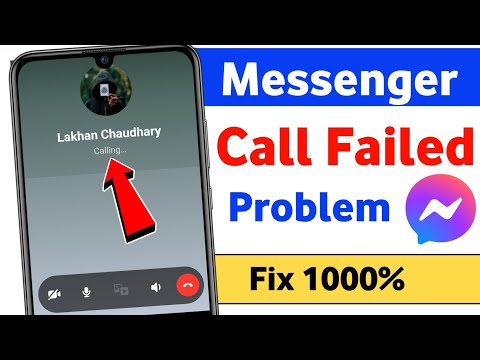 Fix 100% Messenger Call Failed Problem | Messenger Call Failed | Call Failed In Messenger| Messenger