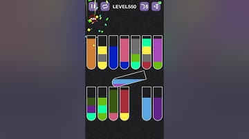 water_level_550 #watersortpuzzle #puzzle #game #sortpuzzle #color