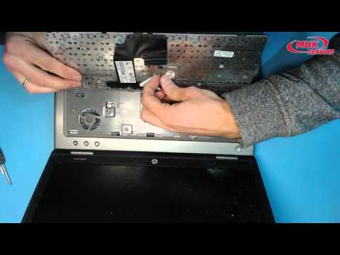 HP ProBook 6460b Notebook PC - Removing and Replacing the Keyboard