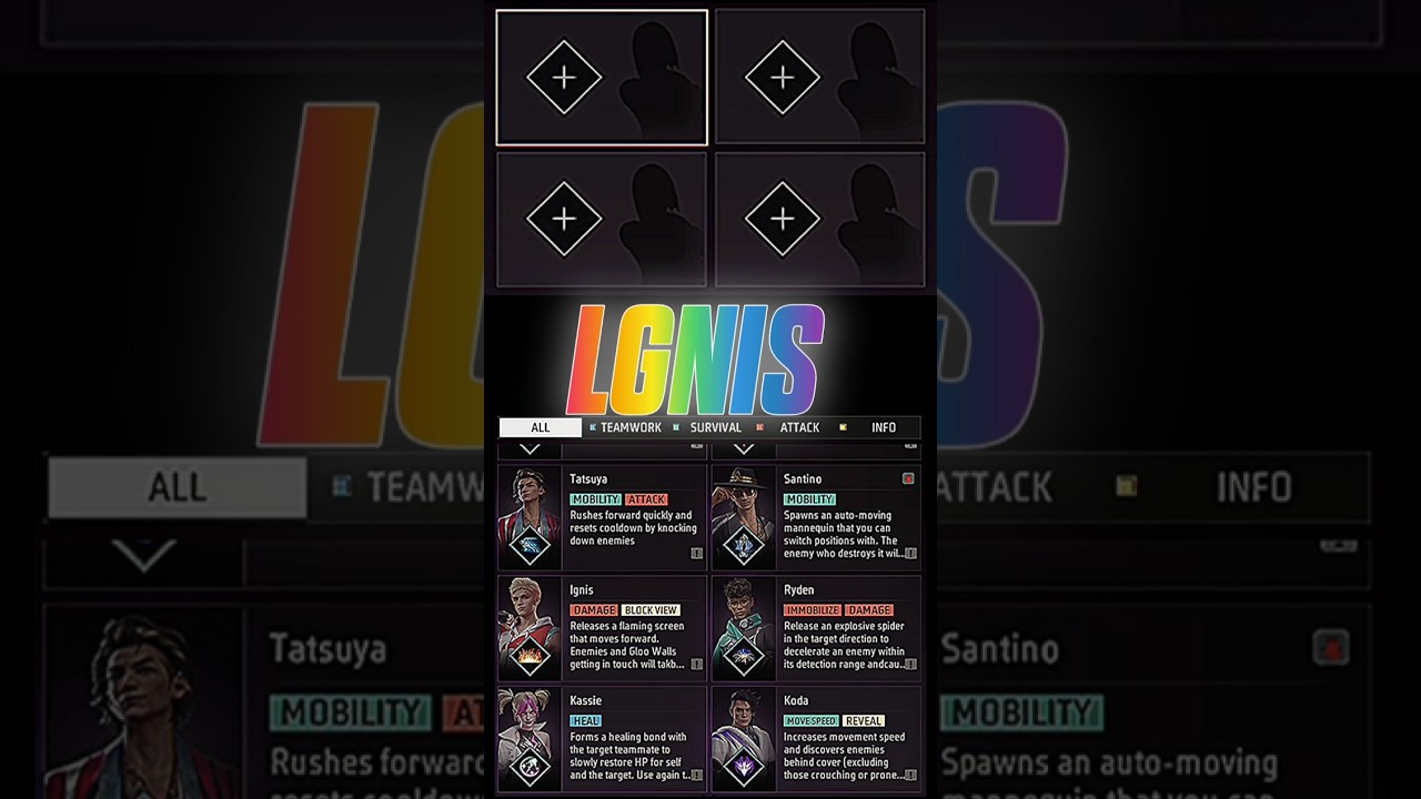 IGNIS ( BEST SKILL COMBO ) || FREE FIRE ADVANCED SKILL COMBINATION 