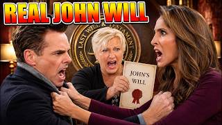 Traci brought John s real will - Lily cried and left Chancellor The Young And The Restless Spoilers