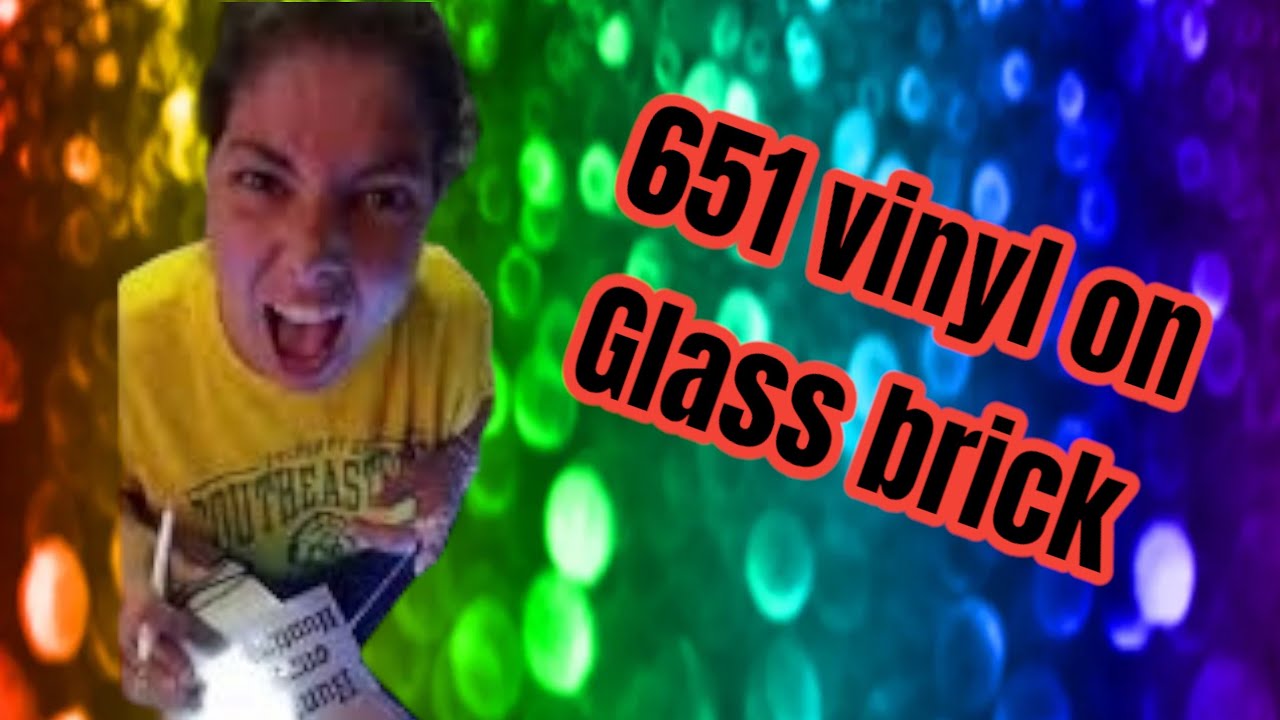 651 Oracle on glass brick