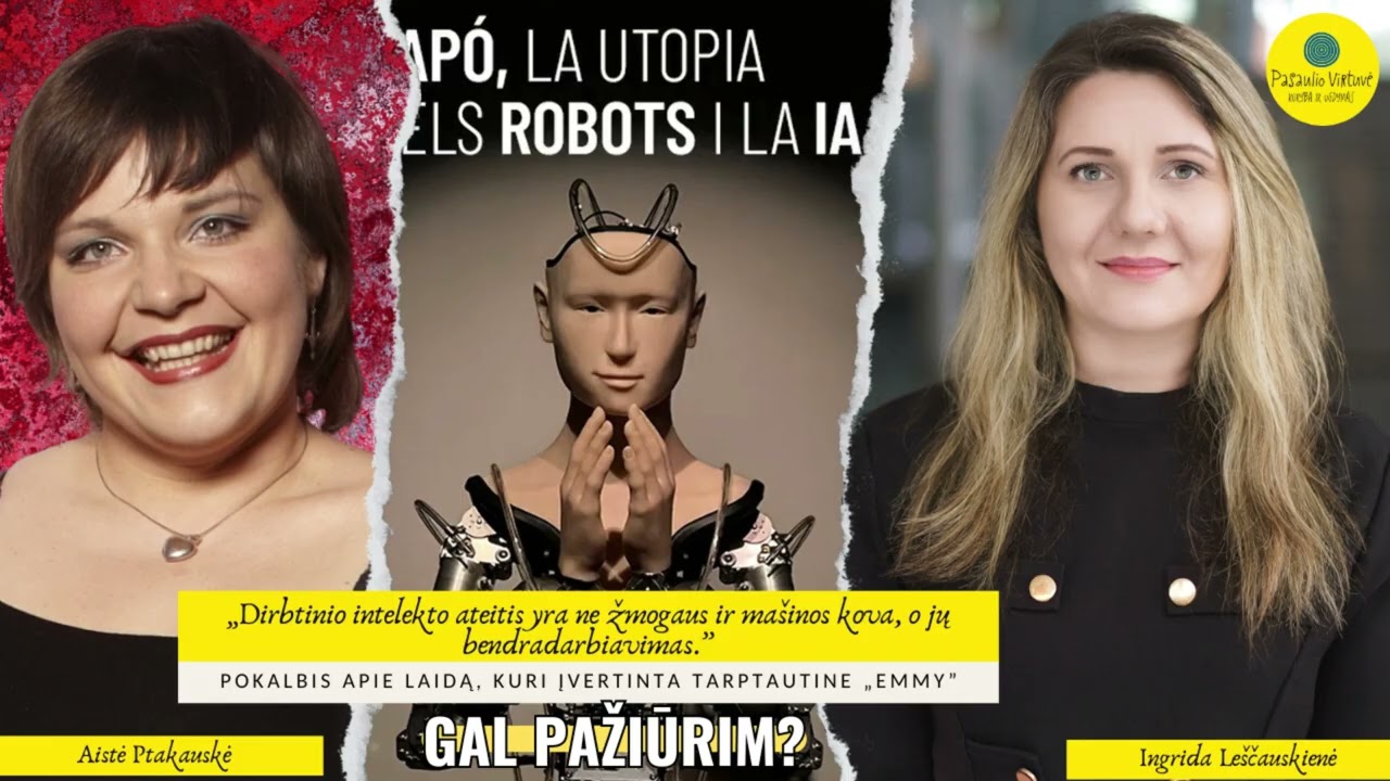 Kam mums robotai ir DI?