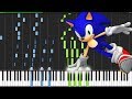 Studiopolis Zone Act 1 - Sonic Mania [Piano Tutorial] (Synthesia) // AqareCover